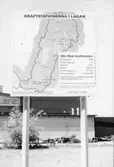 Informationstavla vid Ohs bruk kraftstation.