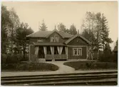 Statens Järnvägar, SJ, Stationsmästarbostad i Porla. kan vara norra banvaktstugan.?