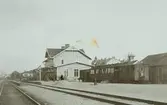 Örebro södra station omkring 1900-1905.