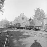 NBJ 23 med tåg.
NBsJ (NBJ) , Nora Bergslags Järnväg