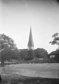 Vaksala kyrka från nordväst, Uppsala 1889