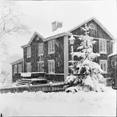 Posthuset på Skansen. Vinter. Snö.