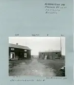 Familjen Rautios gård, Jarhois, Norrbotten. Gårdsinteriör från väster.