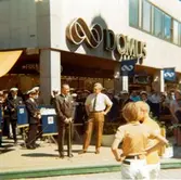 Invigningen av Domusvaruhuset på Storgatan, den 10 september 1964.