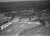 Flygfoto över Gislaved i Jönköpings län. Nr H 1988.