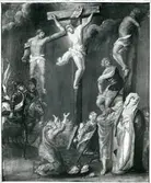 Björksta sn, kyrkan. Oljemålning. 