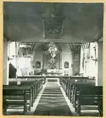 Haraker sn. Belysningsarmatur i kyrkan.