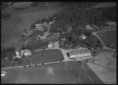 Flygfoto över Sundbo yrkesskola, Fagersta