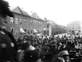 400års minnet av Gustav Vasas födelsedag firas på Stora Torget i Alingsås den 12 maj 1896.