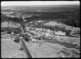 Flygfoto över Gisslarbo Bruk