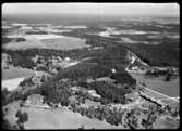 Flygfoto över Bernshammar.