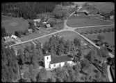 Flygfoto över Sevalla kyrka