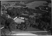 Flygfoto över Springsta säteri, Kärrbo, Västerås