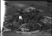 Flygfoto över Medåkers kyrka, Arboga