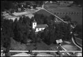 Flygfoto över Sevalla kyrka, Västerås