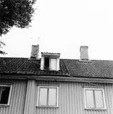 Gamla tingshuset. Hörnet av Plangatan och Östra Vattugränd i kvarteret Spinnaren.