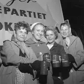 Valmöte i Baronbackarna.
Augusti 1956.