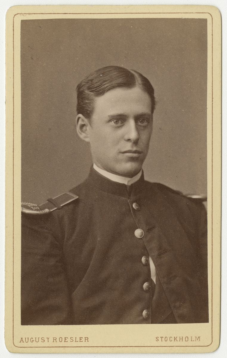 August Roesler, Porträtt av Carl Seth Theodor Gyllensvärd vid Krigsskolan Karlberg.