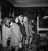 Studiebesök på Löfstad slott 1968.