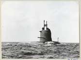 Ubåten Sjöormen på provtur, 1967-08-30