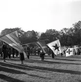 Svenska flaggans dag.
6 juni 1958. (Publicerad 7 juni 1958).