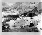 Del av modelltågsanläggning  med Malmbanan som förebild
Världsutställningen i Barcelona 1929.