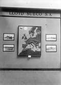 Interiör från utställningshallen, Lloyd Sverige.
Världsutställningen i Barcelona 1929.
