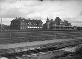 Stationshuset och järnvägshotellet