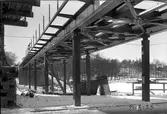 Bygge av ny viadukt över Roslagsgatan