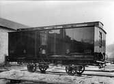 Fångvagn Statens Järnvägar, SJ E1c 1362.
Tillverkad av vagnsaktiebolaget, Södertälje 1902.