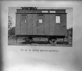 Lidköping Järnväg gammal personvagn