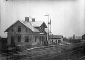 Gustafs station mellan Krylbo och Borlänge.