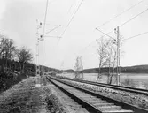 Statens Järnvägar, SJ eldrift, kontaktledning, västra stambanan