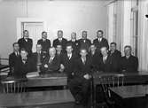 Banavdelningens undervisningskurs.
Ett kurstillfälle för viss personal  på SJ.
Examen i november 1935