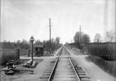 Vägkorsning med signalklocka