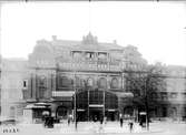 Huvudfasadens mittparti före ombyggnad 1928, Stockholms Centralstation