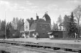 Järnvägsstationen i Ösmo.