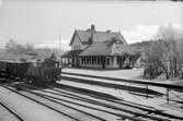 Järnvägsstationen i Spånga. SWB Y3 79.