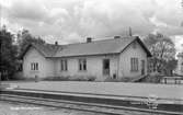 Järnvägsstationen i Konga.