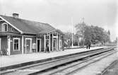 Järnvägsstationen i Bräkne - Hoby.