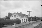 Järnvägsstationen i Lidhult.