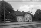 Järnvägsstationen i Jämjöslätt.