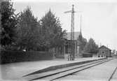 Järnvägsstationen i Förlösa.