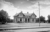 Järnvägsstationen i Ruda.