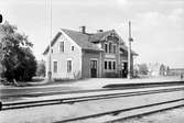 Järnvägsstationen i Holsljunga.