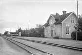 Järnvägsstationen i Stora Mellby.