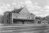 Järnvägsstationen i Skara.