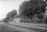 Järnvägsstationen i Broddetorp.