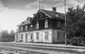Järnvägsstationen i Norrsundet.