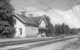 Järnvägsstationen i Djursholms Ekeby.